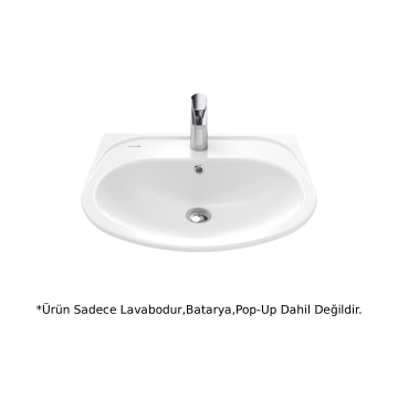 Creavit PA055 Pitta Lavabo Beyaz 55cm