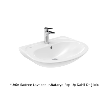 Creavit PA055 Pitta Lavabo Beyaz 55cm