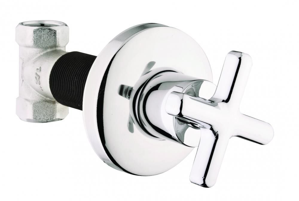 Creavit AC70S Aç Kapa Ara Kesme Valfi Krom 1/2''-1/2''