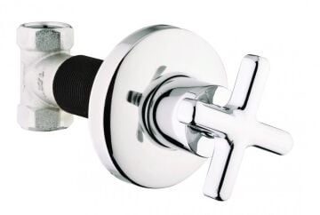 Creavit AC70S Aç Kapa Ara Kesme Valfi Krom 1/2''-1/2''