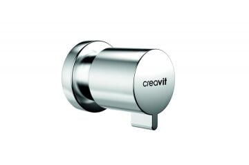 Creavit AC40P Aç Kapa Ara Kesme Valfi Krom 1/2''-1/2''