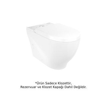 Creavit MA361 Mare Rim-Off Klozet Beyaz