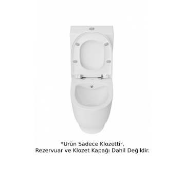 Creavit MA361 Mare Rim-Off Klozet Beyaz
