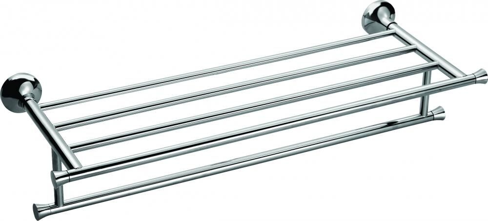 Creavit NO12020 Neo Raflı Havluluk Krom