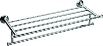Creavit NO12020 Neo Raflı Havluluk Krom