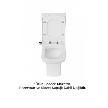 Creavit LR360 Lara Duvara Dayalı Klozet Entegre Taharet Musluklu (Soğuk) Beyaz