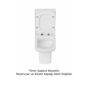 Creavit LR310 Lara Arkadan Çıkışlı Klozet Beyaz