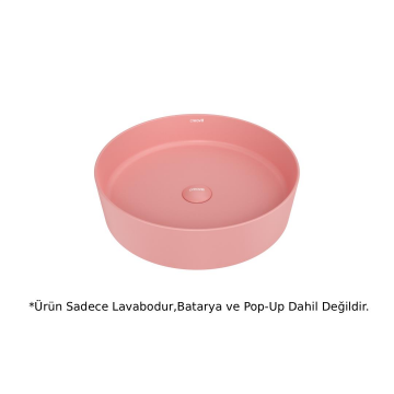 Creavit LP145 LOOP Masa Üstü Çanak Lavabo Sakura 45cm