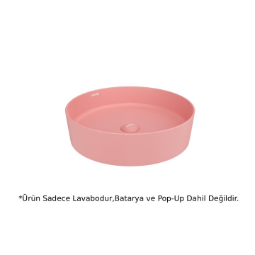 Creavit LP145 LOOP Masa Üstü Çanak Lavabo Sakura 45cm