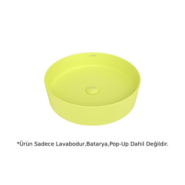Creavit LP145 LOOP Masa Üstü Çanak Lavabo Neon 45cm