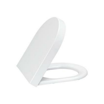 Creavit Hisar Duroplast Metal Menteşeli Klozet Kapağı Beyaz