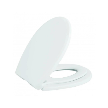 Creavit Çocuk+Ebeveyn Thermoplast Yavaş Kapanan Klozet Kapağı Beyaz - KC0803.01.0000E