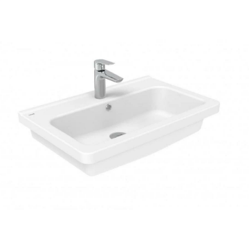 Creavit İpek Etajerli Lavabo Beyaz 80 cm