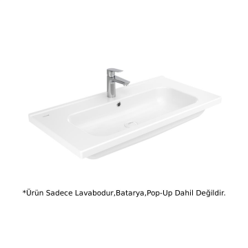 Creavit ID090 İdeal Etajerli Lavabo Beyaz 90 cm