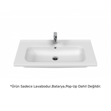 Creavit ID090 İdeal Etajerli Lavabo Beyaz 90 cm