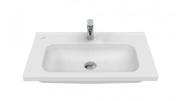 Creavit İdeal Etajerli Lavabo Beyaz 80 cm
