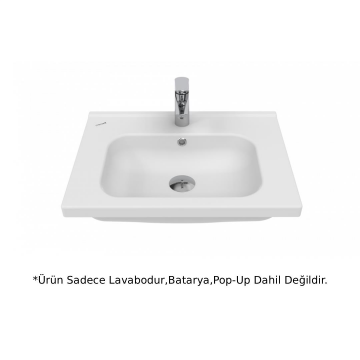 Creavit ID060 İdeal Etajerli Lavabo Beyaz 60 cm