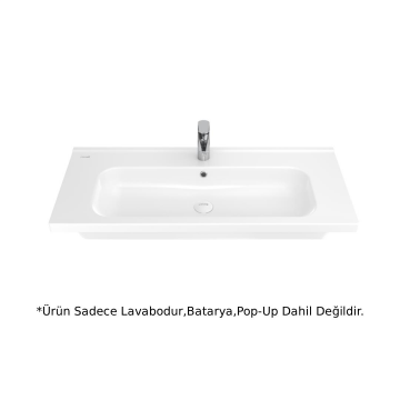 Creavit ID100 İdeal Etajerli Lavabo Beyaz 100cm
