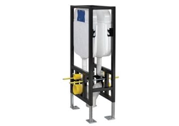 Creavit Asma Klozet için Sırtsırta 2li Hızlı Montaj Gömme Rezervuar 3/6 - GR5005