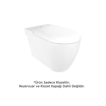 Creavit GR360 Grande Duvara Dayalı Klozet XXL Beyaz