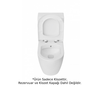 Creavit GR360 Grande Duvara Dayalı Klozet XXL Beyaz