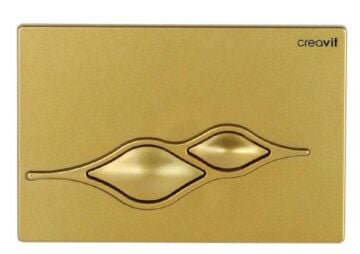 Creavit Ufo Altın Boyalı Kumanda Paneli - GP1006.00