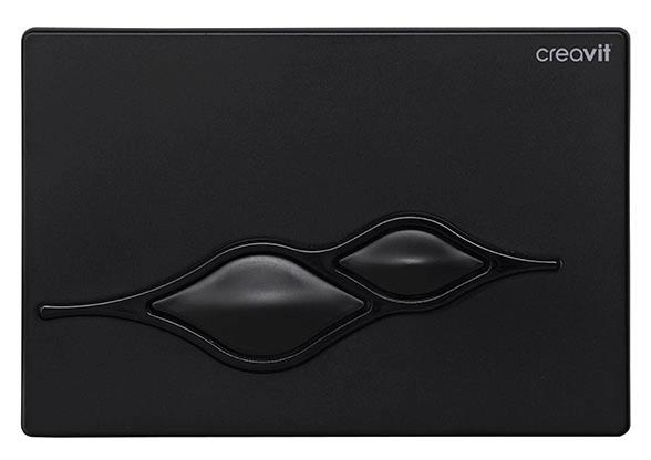 Creavit Ufo Parlak Siyah Boyalı Kumanda Paneli - GP1002.02