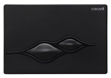 Creavit Ufo Parlak Siyah Boyalı Kumanda Paneli - GP1002.02