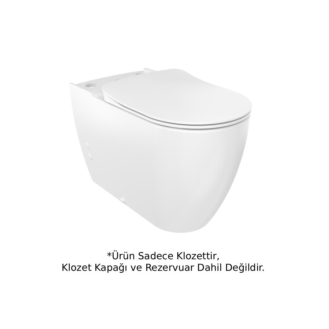 Creavit FE360 Free Duvara Dayalı Klozet Beyaz