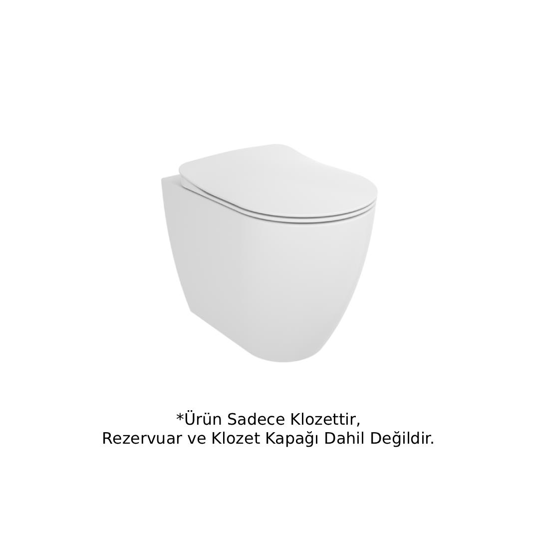 Creavit FE350 Free Duvara Dayalı Klozet Beyaz