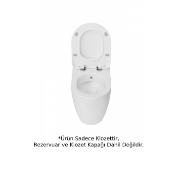 Creavit FE350 Free Duvara Dayalı Klozet Beyaz