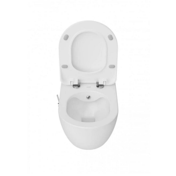 Creavit Rim-Off Asma Klozet Entegre Taharet Musluklu (Soğuk)