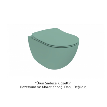Creavit FE322 Rim-Off Asma Klozet Nil Yeşili