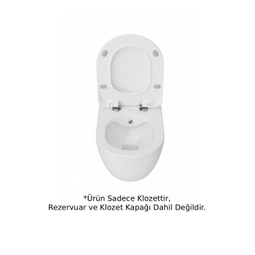 Creavit FE322 Rim-Off Asma Klozet Beyaz Mat