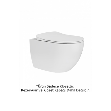 Creavit FE322 Rim-Off Asma Klozet Beyaz