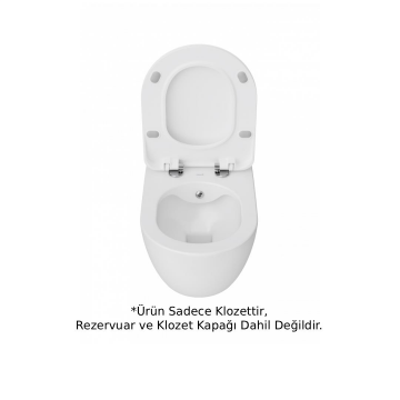 Creavit FE322 Rim-Off Asma Klozet Beyaz