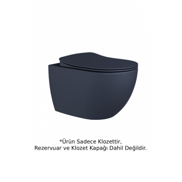 Creavit FE322 Rim-Off Asma Klozet Basalt Mat