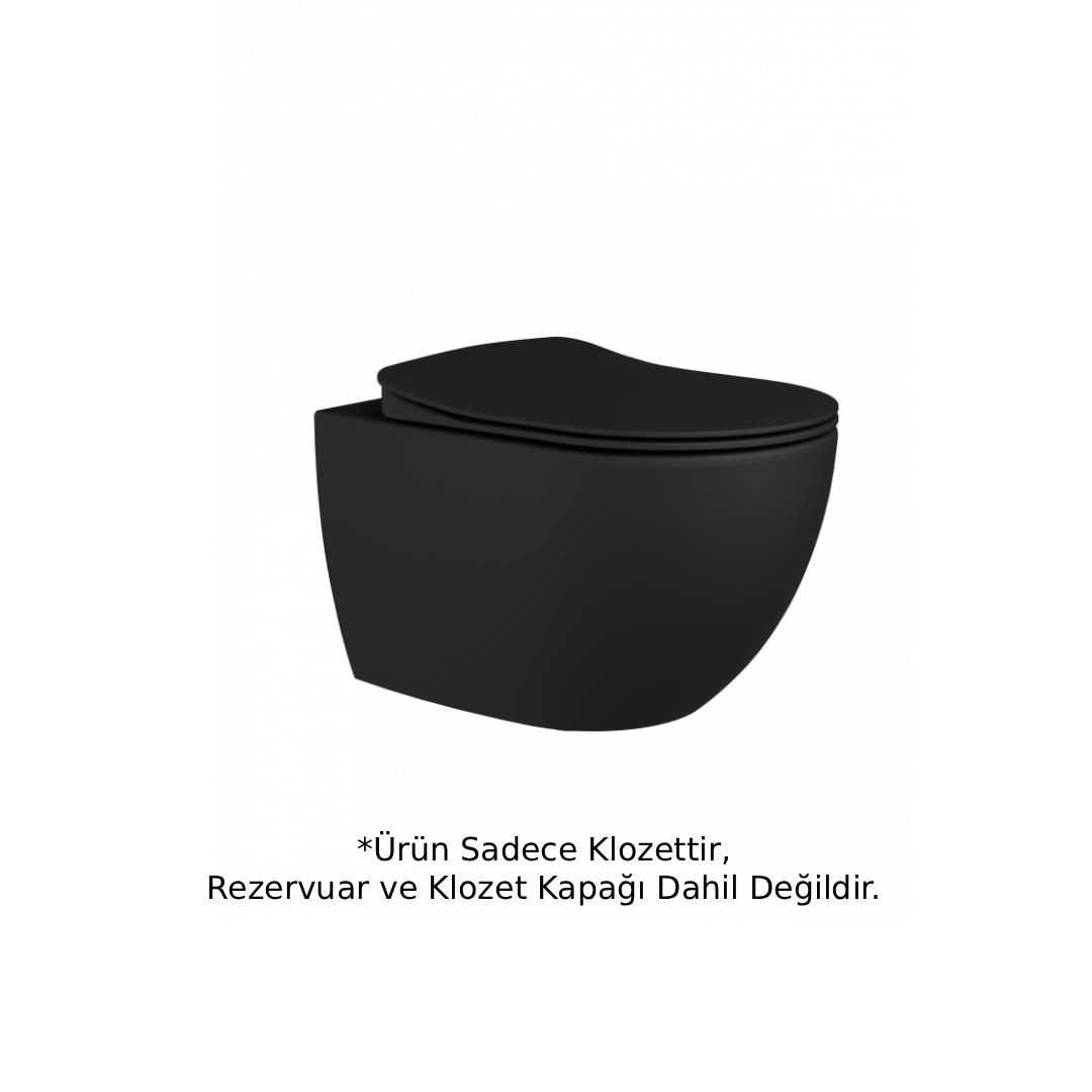 Creavit FE322 Rim-Off Asma Klozet Antrasit Mat