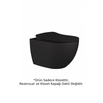 Creavit FE322 Rim-Off Asma Klozet Antrasit Mat