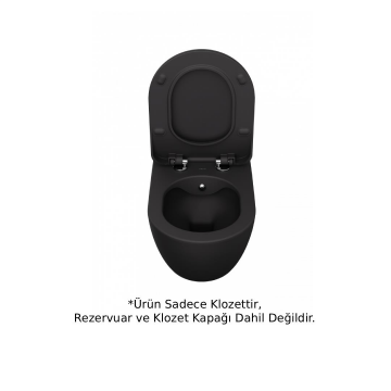 Creavit FE322 Rim-Off Asma Klozet Antrasit Mat