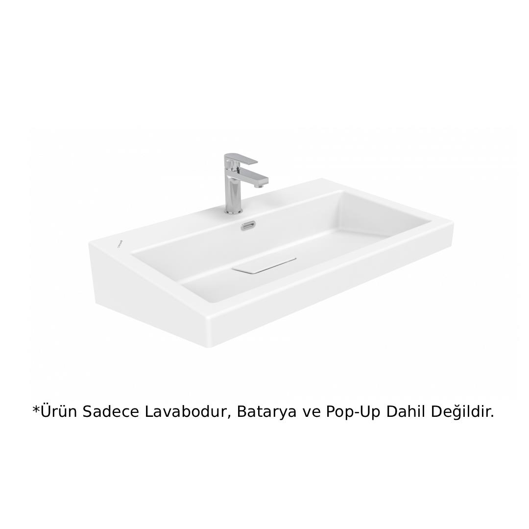 Creavit EP080 Epic Lavabo Beyaz 80cm