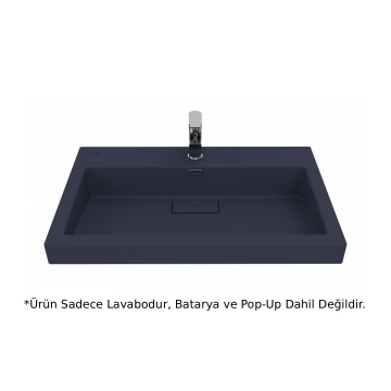 Creavit EP080 Epic Lavabo Basalt Mat 80cm
