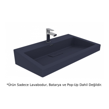 Creavit EP080 Epic Lavabo Basalt Mat 80cm