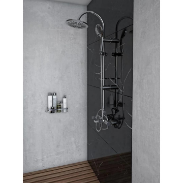 Creavit SH610 Tepe Duş Seti - Krom