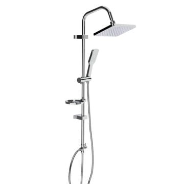 Creavit SH630 Krom Tepe Duş Sistemi - Kare