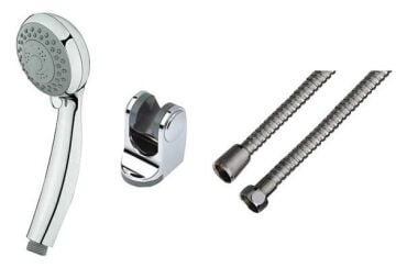 Creavit SH115 Mafsallı El Duş Seti - Krom