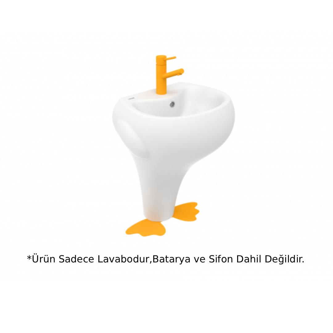 Creavit DC052 Ducky Lavabo Beyaz 52 cm