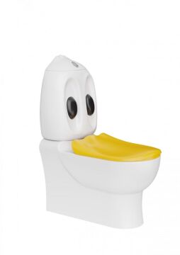 Creavit Ducky Duvara Dayalı Klozet Beyaz