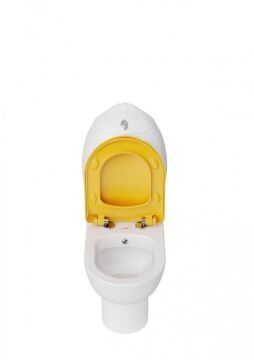 Creavit Ducky Duvara Dayalı Klozet Beyaz