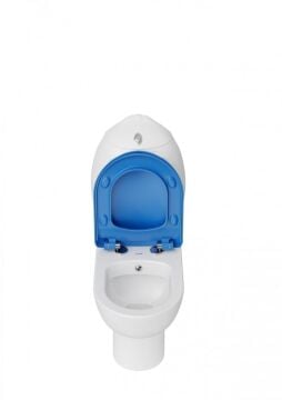 Creavit Ducky Duvara Dayalı Klozet Beyaz